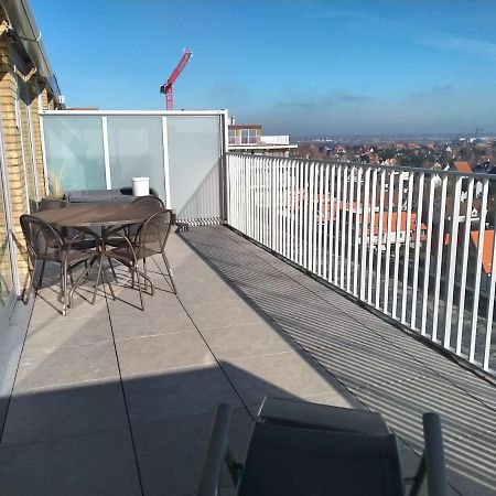 Studio Penthouse Nieuwpoort Bagian luar foto