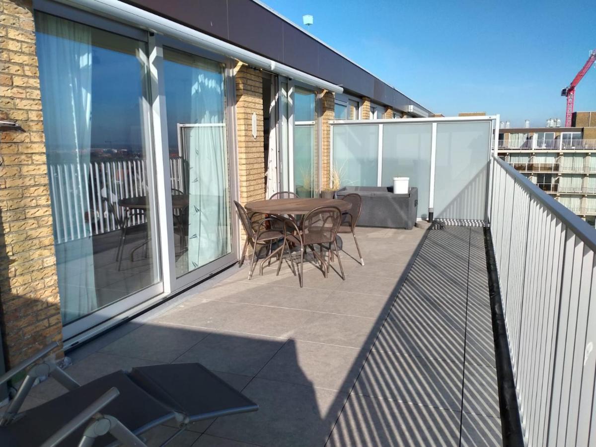 Studio Penthouse Nieuwpoort Bagian luar foto